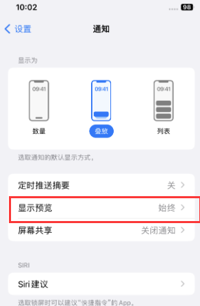 勉县苹果售后维修中心分享iPhone手机收不到通知怎么办 