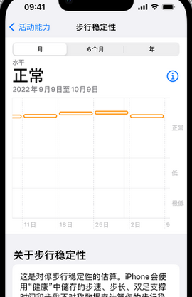 勉县iPhone手机维修如何在iPhone开启'步行稳定性通知'