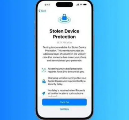 勉县苹果授权维修店分享被盗设备保护功能开启方法 